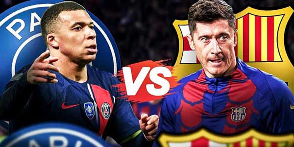 مباراة برشلونة و باريس سان جيرمان