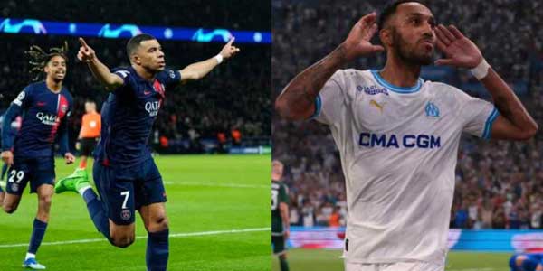 موعد مباراة باريس سان جيرمان و مارسيليا