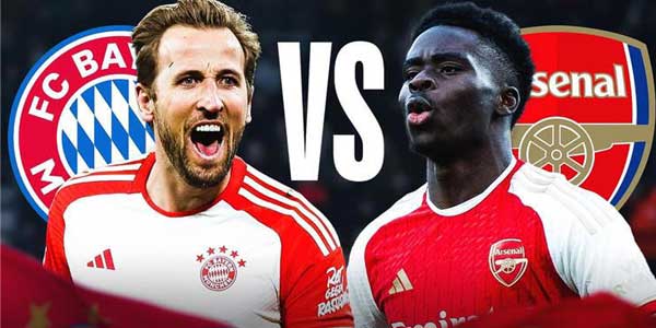 موعد مباراة بايرن ميونخ و آرسنال