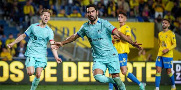 موعد مباراة برشلونة و لاس بالماس