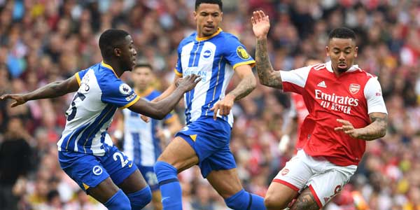 موعد مباراة آرسنال و برايتون