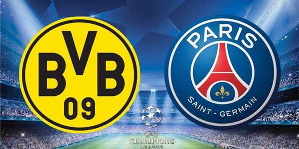 موعد مباراة باريس سان جيرمان و بروسيا دورتموند