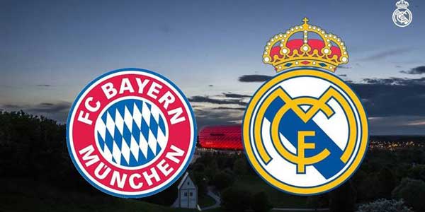 موعد مباراة ريال مدريد  بايرن ميونيخ