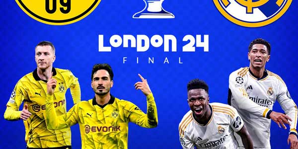 توقيت مباراة ريال مدريد و بروسيا دورتموند نهائي دوري أبطال أوروبا
