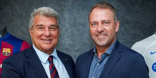 عاجل هانسي فليك مدربا جديدا لبرشلونة