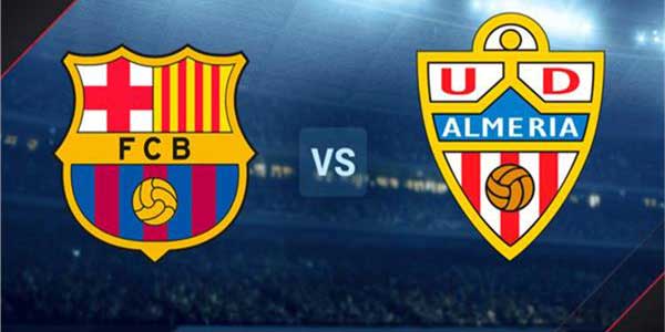 موعد مباراة برشلونة و ألميريا