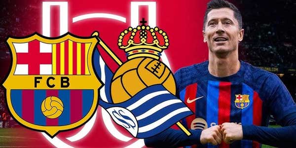 موعد مباراة برشلونة و ريال سوسيداد