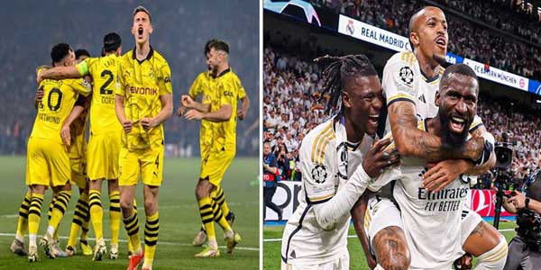 موعد مباراة ريال مدريد و بروسيا دورتموند في نهائي دوري أبطال أوروبا