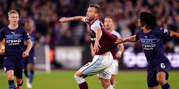 موعد مباراة مانشستر سيتي و وست هام يونايتد