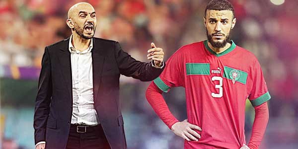 الركراكي يفسر سبب غياب مزراوي عن تدريبات