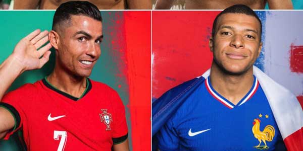 موعد مباراة البرتغال و فرنسا في اليورو