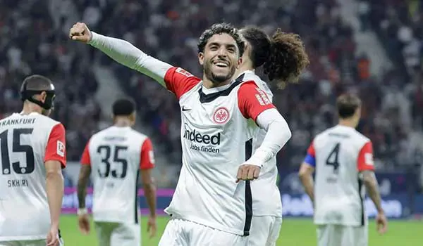 موعد مباراة آينتراخت فرانكفورت و فيردر بريمن