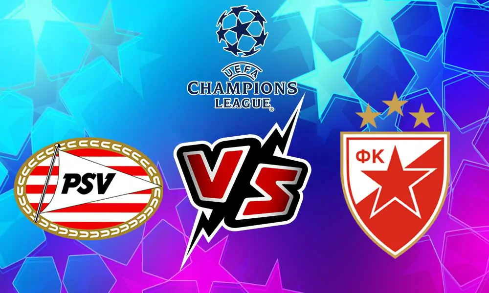 موعد مباراة بي إس في آيندهوفن و سرفينا زفيزدا في دوري أبطال أوروبا 2024-2025 الجولة السابعة